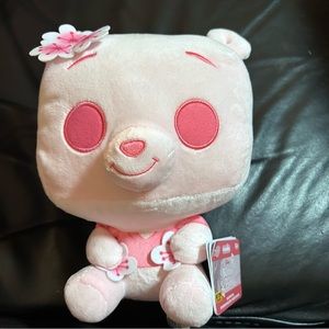 Disney 8” pink Winnie the Pooh collectible plush